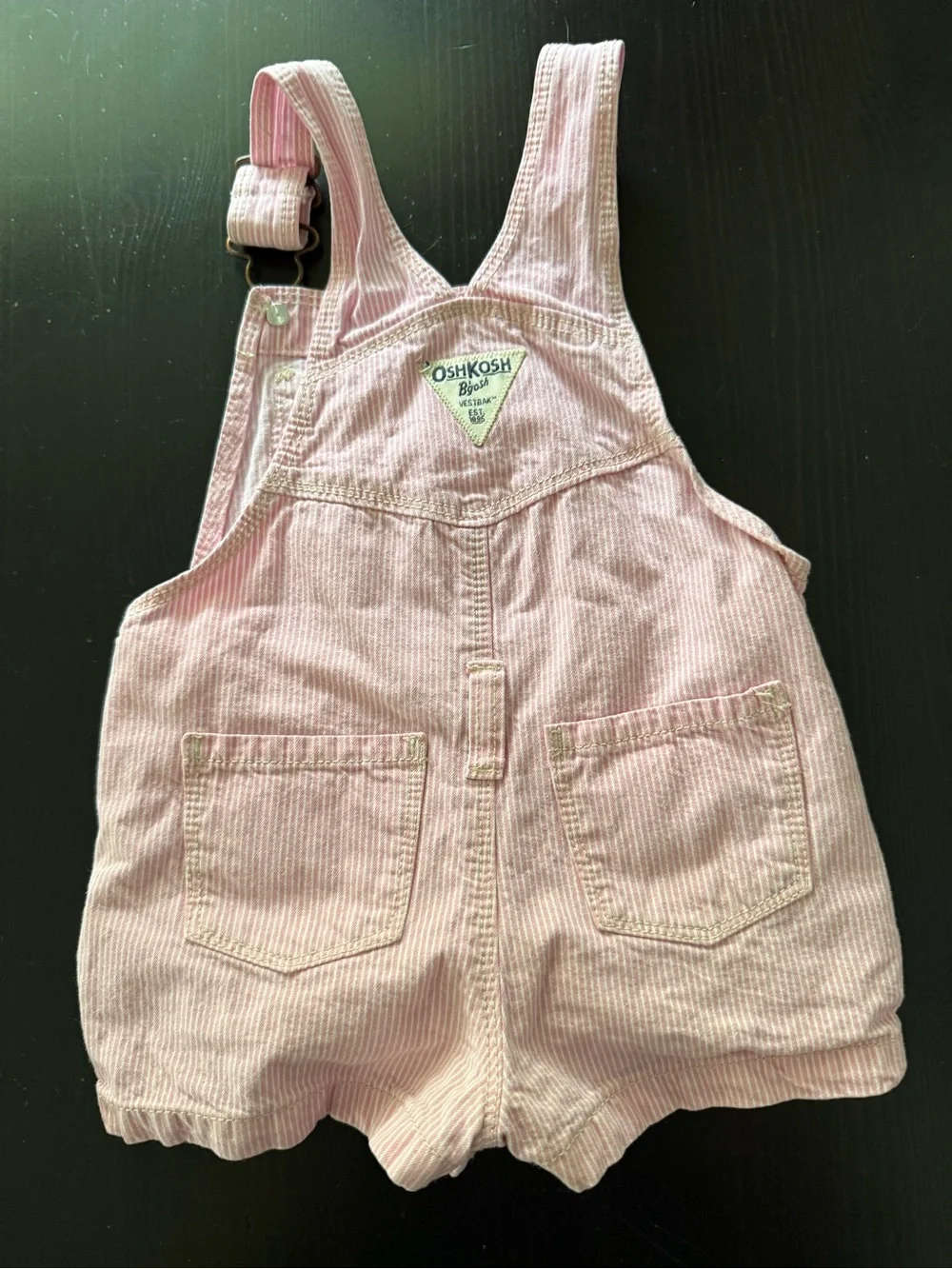 OshKosh B'gosh Light Pink Corduroy Shortalls